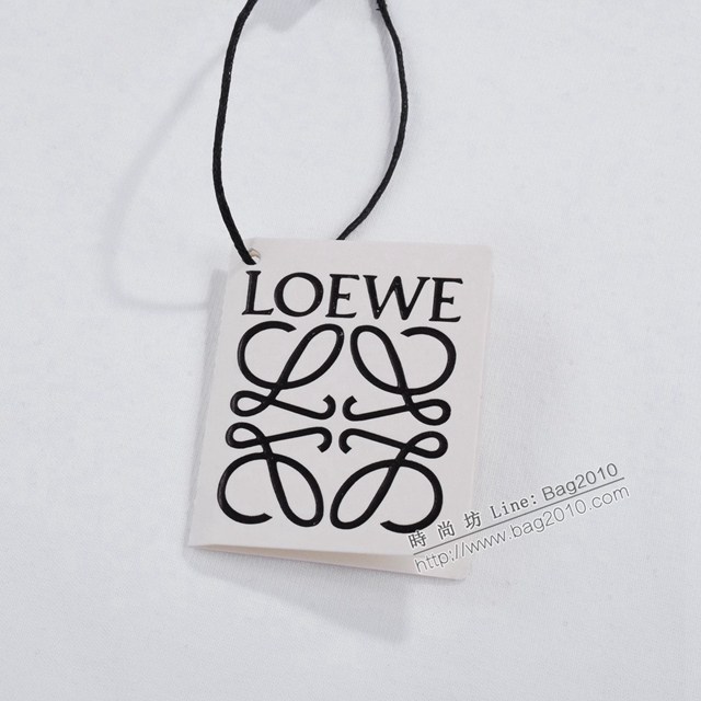 Loewe專櫃羅意威2023SS新款刺繡T恤 男女同款 tzy2915